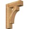 Ekena Millwork Westlake Block Rough Sawn Bracket, Western Red Cedar, 6"W x 24"D x 32"H BKT06X24X32WTL05RWR - alternate 1